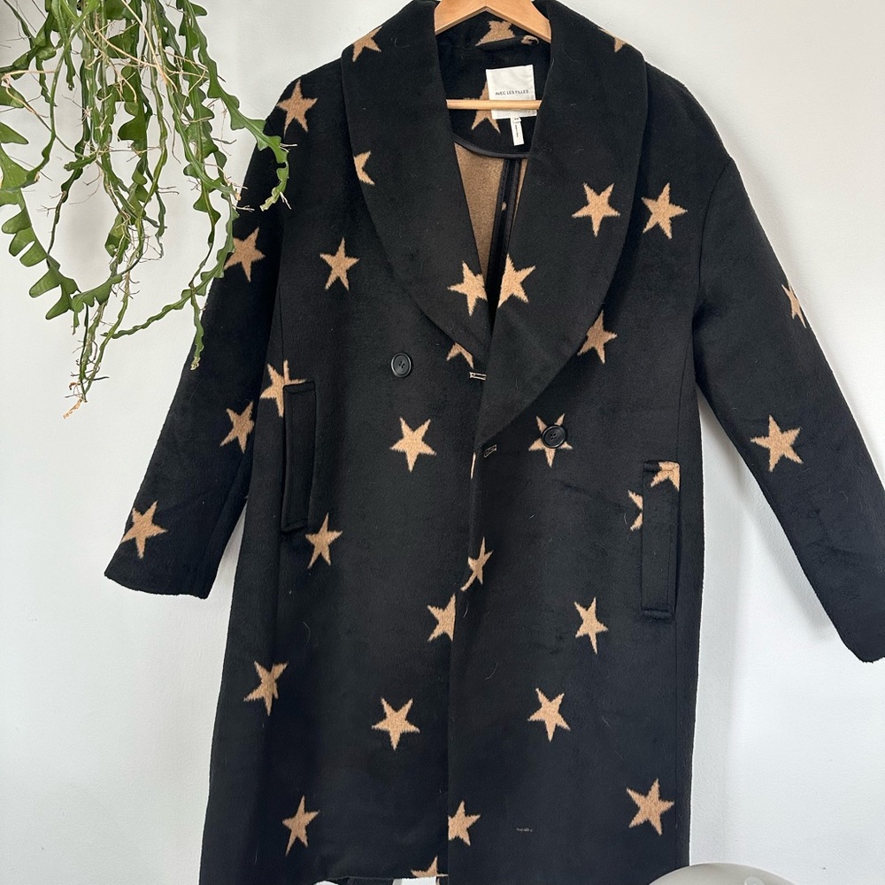 Avec Les Files Wool Blend Jacket